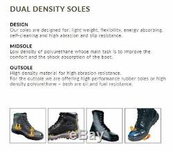 IDF ARMY ZAHAL COMMANDO BOOTS SHOES MILITARY Leather-Work-Boots
