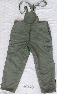 IDF Green Olive Cold Weather Winter Thick Overalls Israel ZAHAL