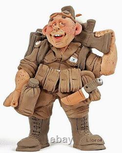 IDF Israel Army Soldier Fighter Figurine, Defense Forces Zahal Israeli Military
