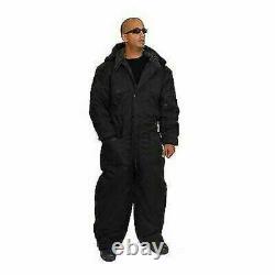 IDF Israel Black Cold Weather Hermonit Winter Gear Coverall water/wind proof L