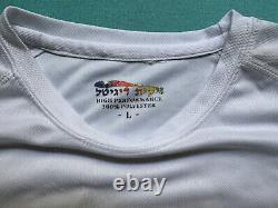 IDF Israeli Army Military Combat Engineering Corps School White Jersey Sz L