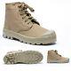 Idf Scout Commando Canvas Tan Boots Made In Israel