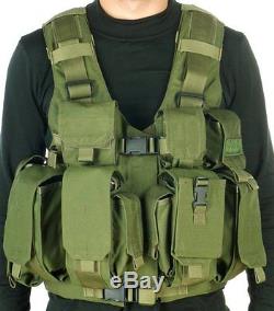 IDF Tactical Combatant Vest TV-7711 with hydration bag By Marom-Dolphin