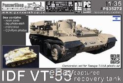 IDF VT-55A Captured Recovery tank 1/35 PanzerShop PS35272 Tamiya conversion set