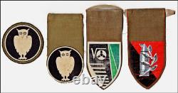 IDF shoulder 4 badges are made of fabric Different units