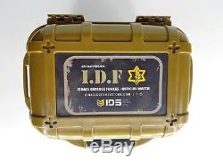 IDS Tactical Men Military Dive Waterproof Analog Watch with IDF Unit Symbol Navy