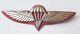 Israel Paratrooper Wings Badge Withoriginal Red Background Mitla Pass 1956 Idf