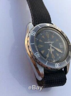 Iconic Rare Eterna Matic Super KonTiki Comando Military IDF M654 Diver's Watch