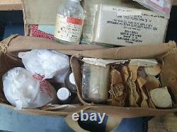 Idf IDF 1950s early idf first aid kit with the contenant still inside signed
