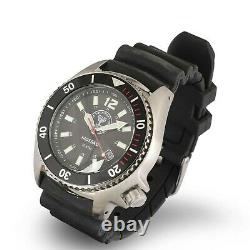 Idf Israeli Millitary/Tactical Watch 2850 Mossad Logo, Stainless, Analogue New