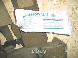 Idf Medic Ephod Vest Harness Web with Contents Zahal Made in Israel Rabintex 1991