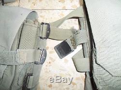 Idf Old Ephod Vest Web Zahal Israeli Army 80's MADE IN ISRAEL.'Rabintex' Pouch