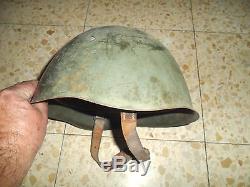 Idf Zahal Arab Israel 1967 Six Day War Helmet Para WITH NET and Polish WZ-50