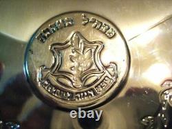 Idf Zahal Chief of General Staff MOFAZ Silver Gift. Israel Army HaZorfim Judaica