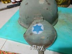 Idf israel mk-5 extremly rare anti flak helmet no liner WOW