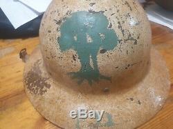Idf israel very early 1948-1954 idf golani brigade helmet 12th bn barakWOW