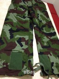 Irish Army Defence Forces IDF NBC Protective Garment Woodland Green DPM Smock