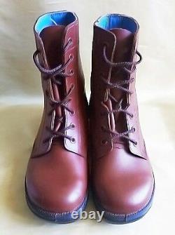 Israel Army IDF Paratroopers Leather Light Red / Brown 38 Euro Size BRILL Boots