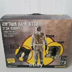 Israel Army IDF total body protection suit NBC-1 expired 2010 NO MASK
