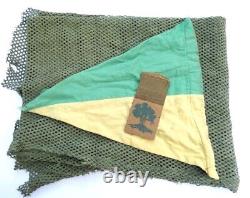 Israel Army Idf Golani Brigade Old Military Camo Net, Flag & Cloth Badge 1970's