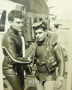 Israel Army Navy Destroyer Yaffo Crew 24 Photos Divers 1960's Idf