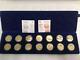 Israel Idf/iaf Airplanes That Made History 14 Gold Medals 17g Each, 4.5oz Gold