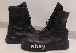 Israel Idf Army Zahal C0mmando Military Leather Boots Work Shoes Size 10 Eur 44