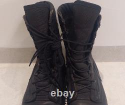 Israel Idf Army Zahal C0mmando Military Leather Boots Work Shoes Size 10 Eur 44