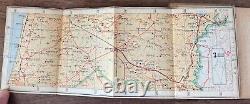 Israel Maps Idf Army Pocket Guide Book Given To Commanders 1953 First Edition