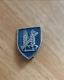 Israel -scarce Independence War 1948 Palmach Idf Zahal -blue Pin Badge