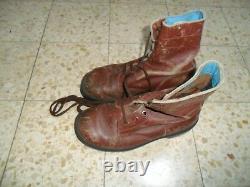 Israeli Army Boots For Sale Para Red Brown LIGHT. Idf Zahal MADE IN ISRAEL BRILL