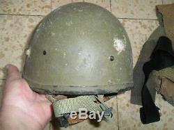 Israeli Army CURRENT Helmet. Zahal Idf Made in Israel Rabintex with Net and Strap