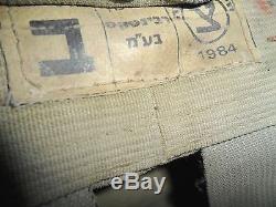 Israeli Army Idf Ephod Vest Zahal 1984 MADE IN ISRAEL Rabintex Web with Z Label
