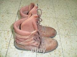 Israeli Army Idf Zahal NEW STYLE MODEL Red Brown Para SF Boots Belleville 9.5/44