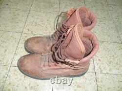 Israeli Army Idf Zahal NEW STYLE MODEL Red Brown Para SF Boots Belleville 9.5/44