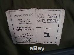 Israeli Army REAL IDF Military Jacket Bomber Lebanon 1987 Zahal M Fur Collar