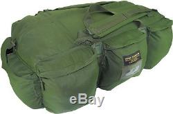 Israeli Army Tactical IDF Infantry Duffle Bag with Carry Straps Military Green