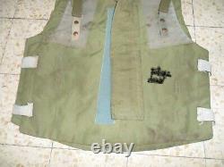 Israeli Army Zahal Flak Vest Shards Protective Jacket 1982 Lebanon War Idf Label