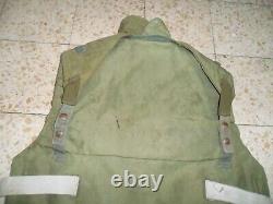 Israeli Army Zahal Flak Vest Shards Protective Jacket 1982 Lebanon War Idf Label
