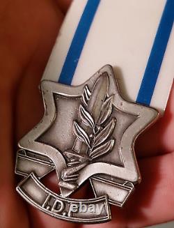 Israeli Army Zahal Idf Medal For Service In Israel Awarded To Foreign Officers