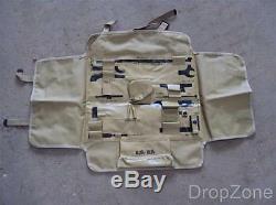 Israeli Defense Force IDF Army. 50cal MG Tool / Spare Parts Roll Carrier Case