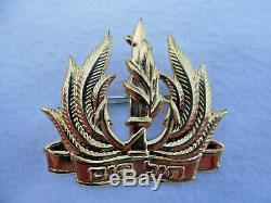 Israeli Defense Force (IDF) Navy Cap Badge