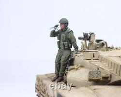 Israeli IDF Tank Crews (04 figures, tank is not included) 135 Pro Built Model