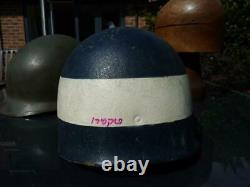 Isreali IDF M1 Steel Helmet & Fibre Liner Size 60