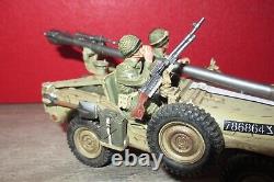 King & Country Boxless Idf017 / Israelian Jeep With Recoilless Gun M38