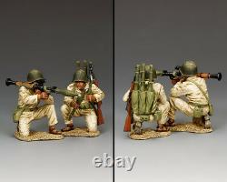 King & Country Soldiers IDF023 Israeli Defense Force Egyptian/Syrian RPG7 Team