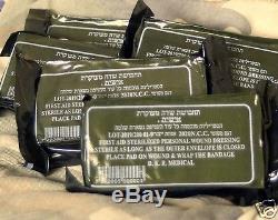 LOT 100 IDF dressing Trauma Israeli Bandage Field Emergency Army Military IFAK