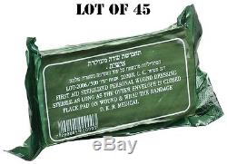 LOT 45 IDF sealed Trauma Israeli Bandage Field Emergency Army Military IFAK 2027