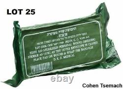 LOT OF 25 sealed IDF Trauma Bandage Field Emergency IFAK Israeli Army