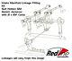Linkage Kit Fits Holden Gemini Jackaroo Intake Manifold 1600-2000 2 X Idf Weber